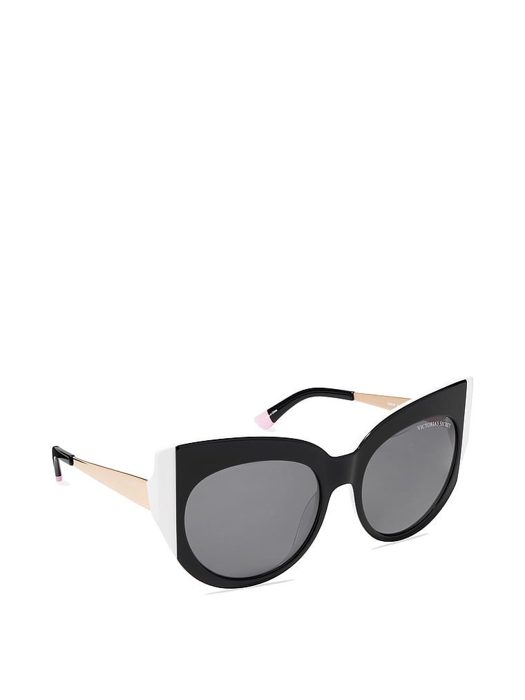 VictoriasSecret Two-tone Oversized Sunglasses. 2