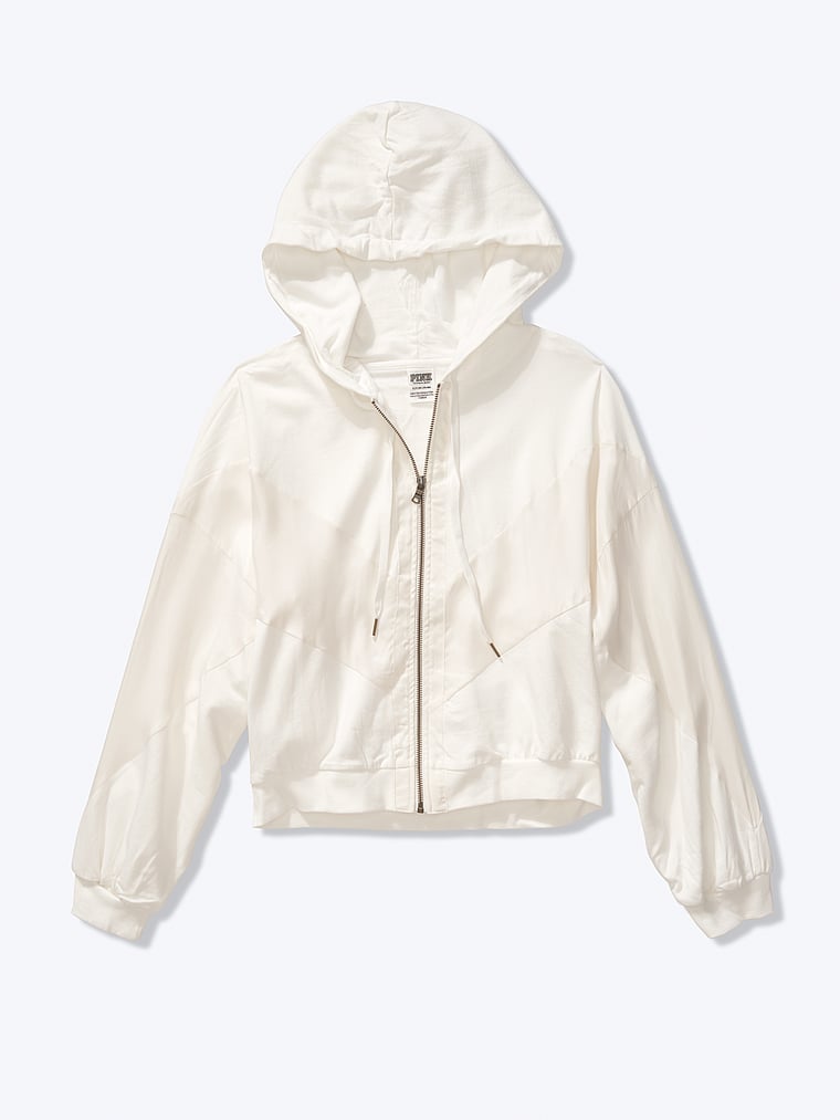 victoria secret full zip hoodie