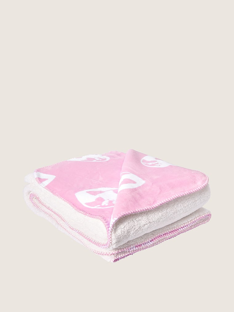 Sherpa Blanket - PINK - pink