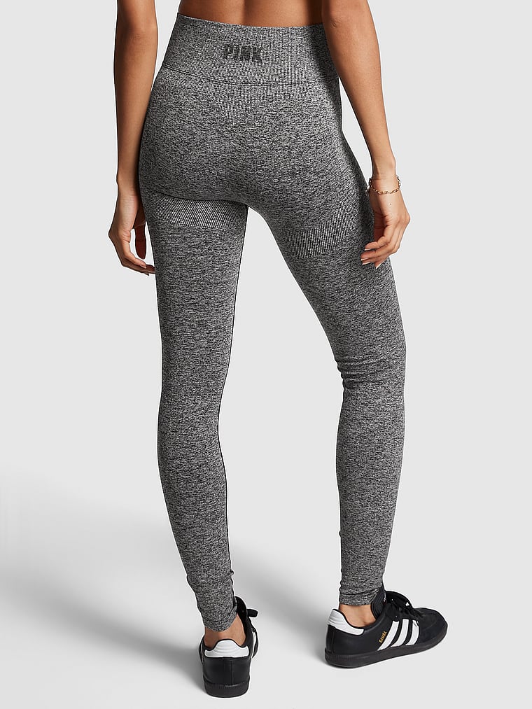 Seamless Compression Leggings V2 In Grey Extra Firm Fit, 50% OFF