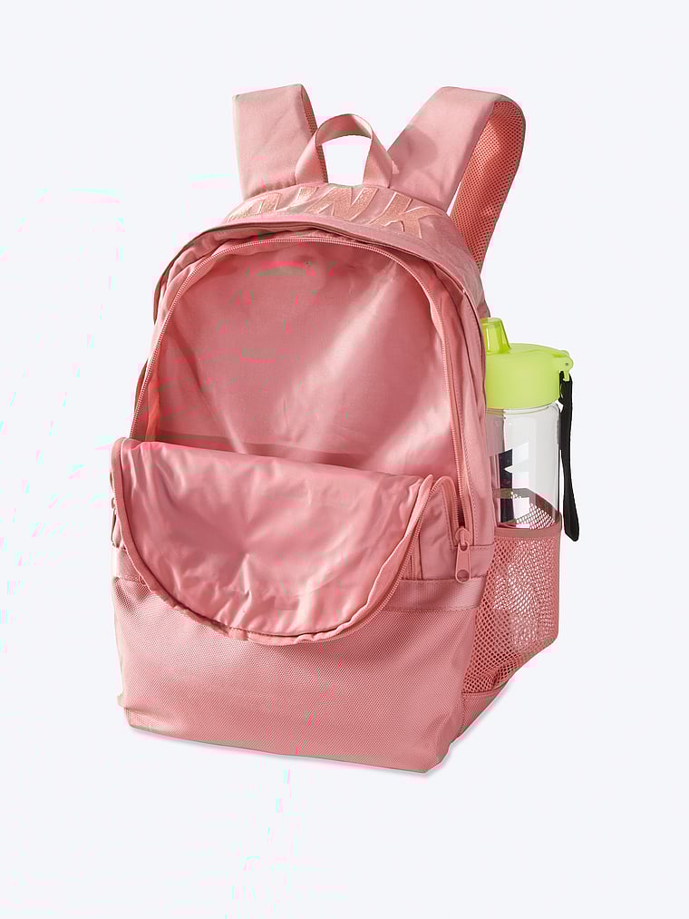 smoky rose pink backpack