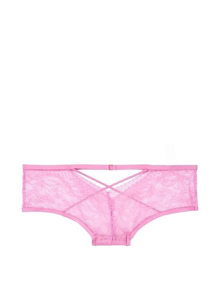 VictoriasSecret Strappy Mesh Cheeky Panty 111605684SX0