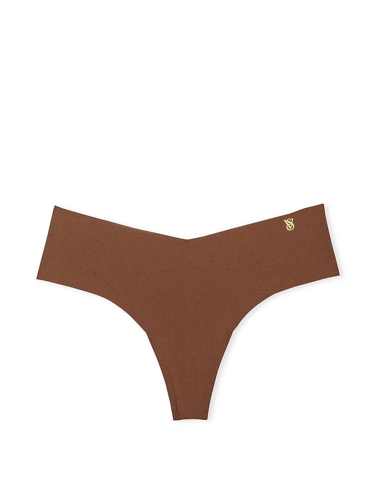 Victoria's Secret, No-Show No-Show Thong Panty, offModelFront, 3 of 3