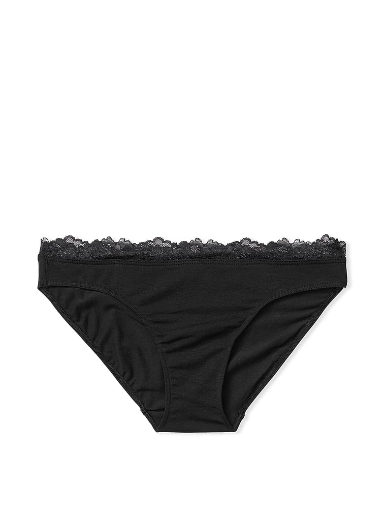 black lace underwear victoria's secret