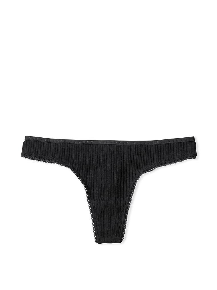 2 Victoria's Secret Panty Unterhose STRING TANGA Thong M 38/40 Neu Animalprint