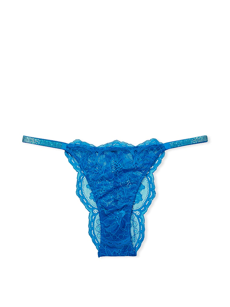 Shine Strap Lace Brazilian Panty - Victoria's Secret