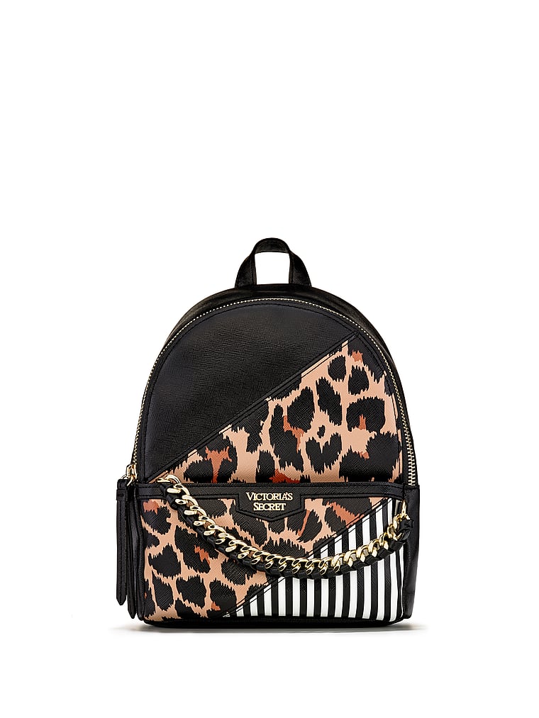 victoria secret leopard backpack