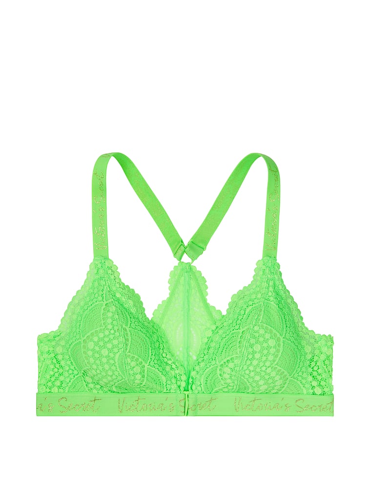 VictoriasSecret Velvet Front-close Bralette. 1