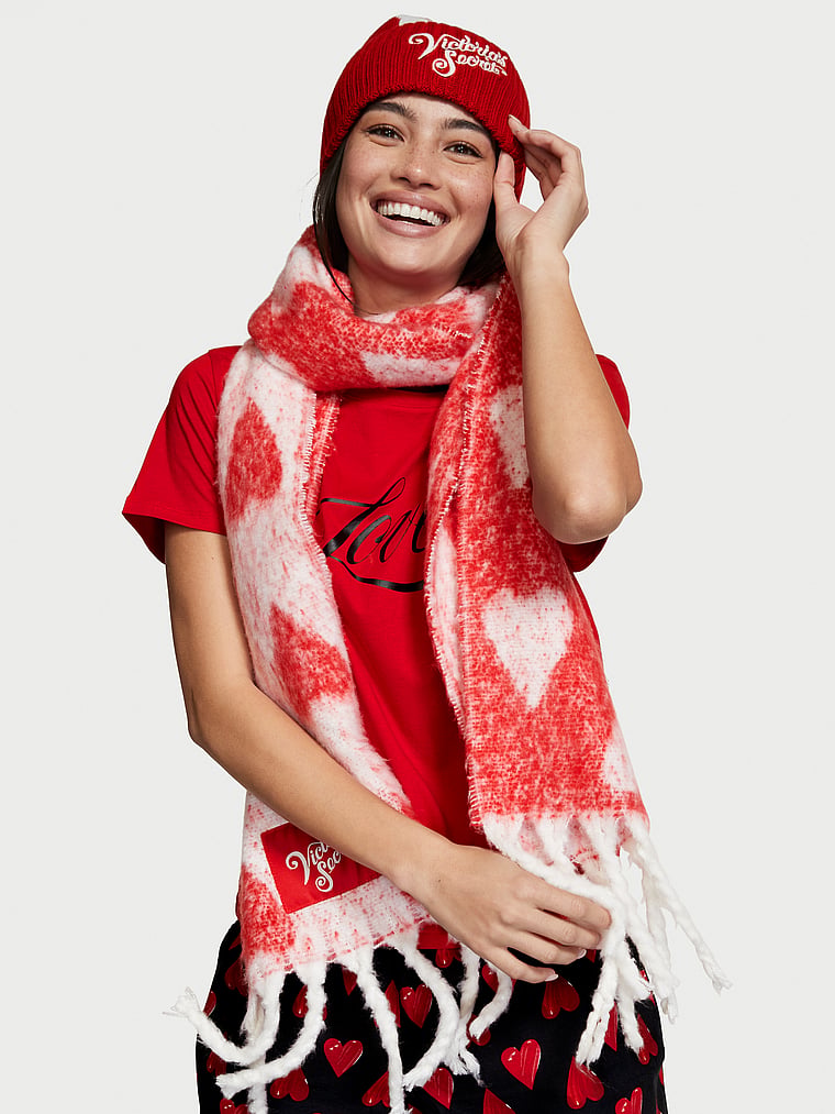 Jacquard Pom Pom Beanie - Victoria's 