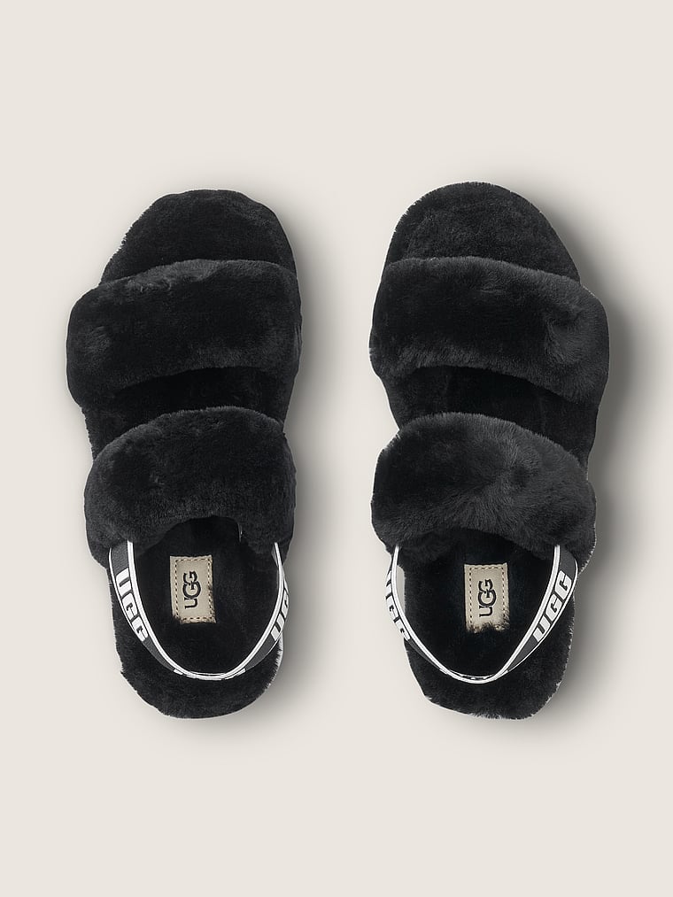 pink ugg oh yeah slides