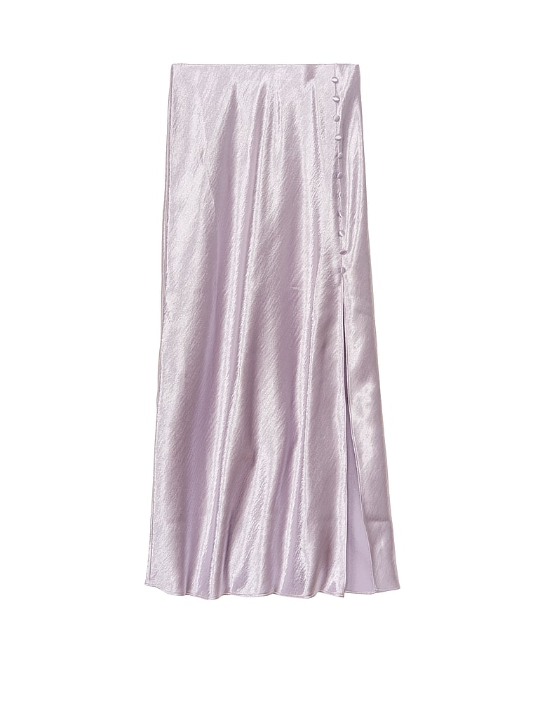 purple slip skirt