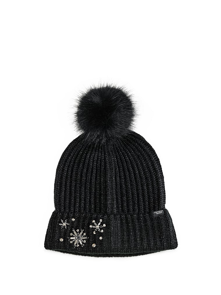 Sparkle Pom-Pom Hat - Victoria's Secret 