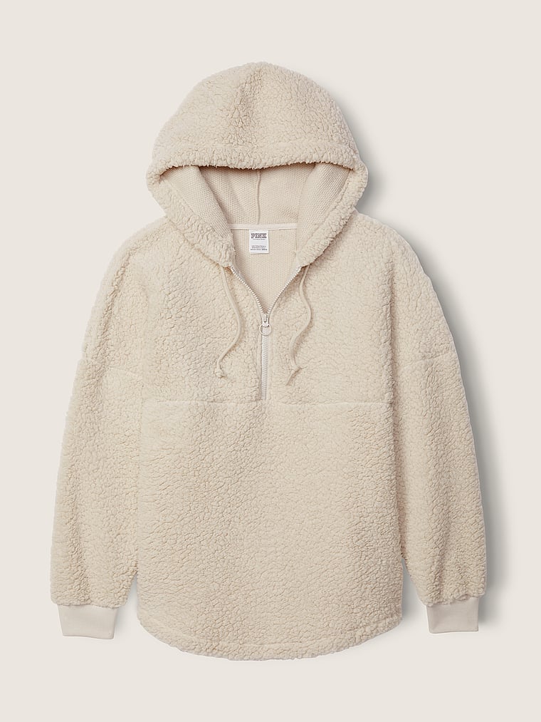 Plush Fleece Pullover - Apparel - PINK