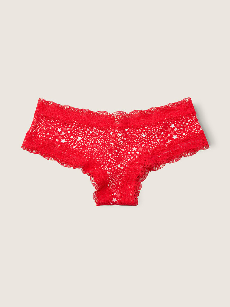 Victorias Secret PINK Cheekster Lace Pink Underwear Panty Size