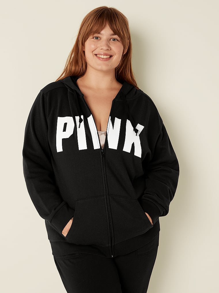 Victoria Secret PINK Everyday Lounge Perfect Full-Zip EXTRA LARGE XL 