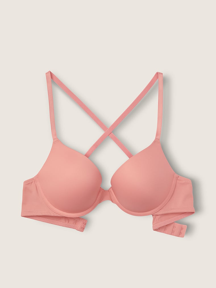 VS pink push up bra BRAND NEW size 34b damsel pink