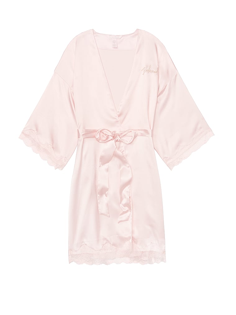 Pink and white victoria secret robe Clearance