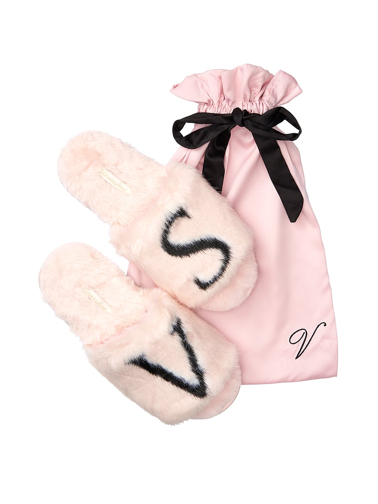 victoria secret fur slides