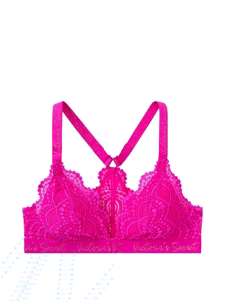 VictoriasSecret Velvet Front-close Bralette. 3