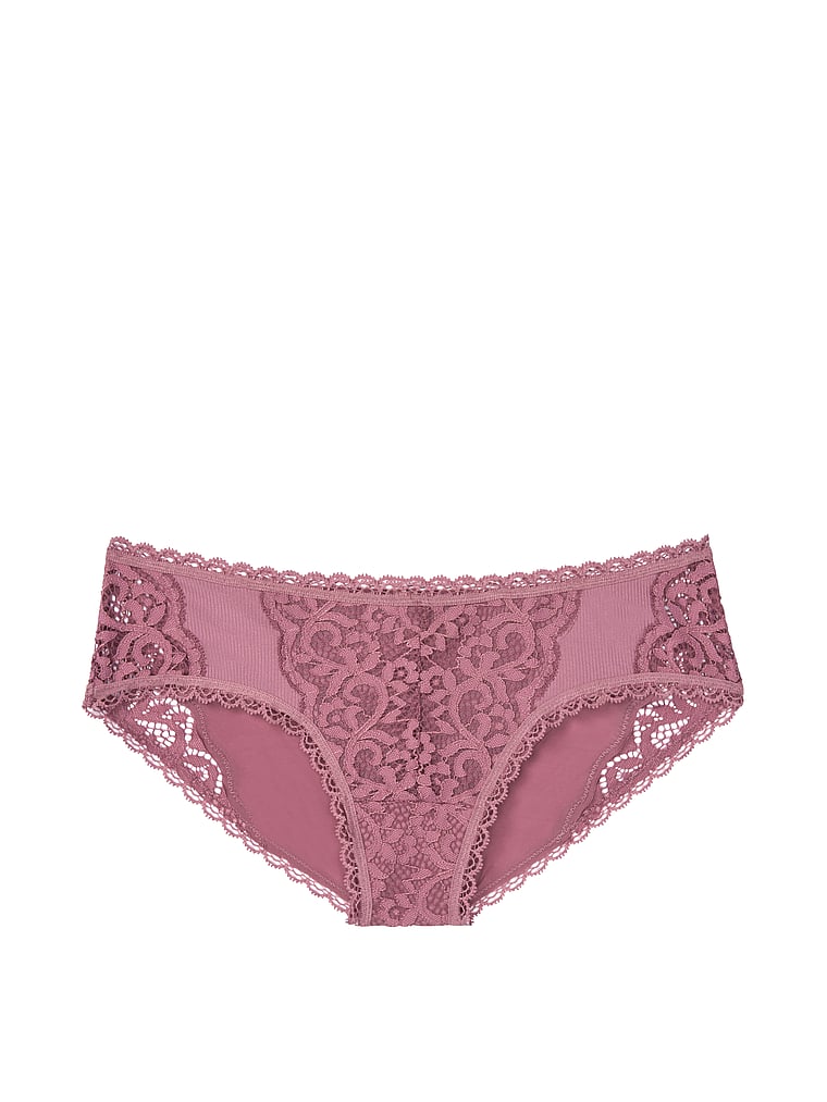 VictoriasSecret Lace-detail Hiphugger Panty - 11144773-2HXC