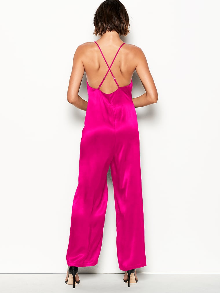 pink jumpsuit victoria's secret