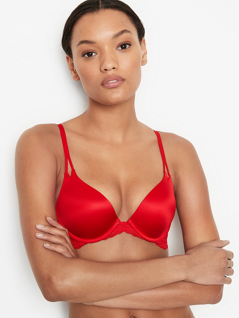 victoria secret invisible push up bra with wings