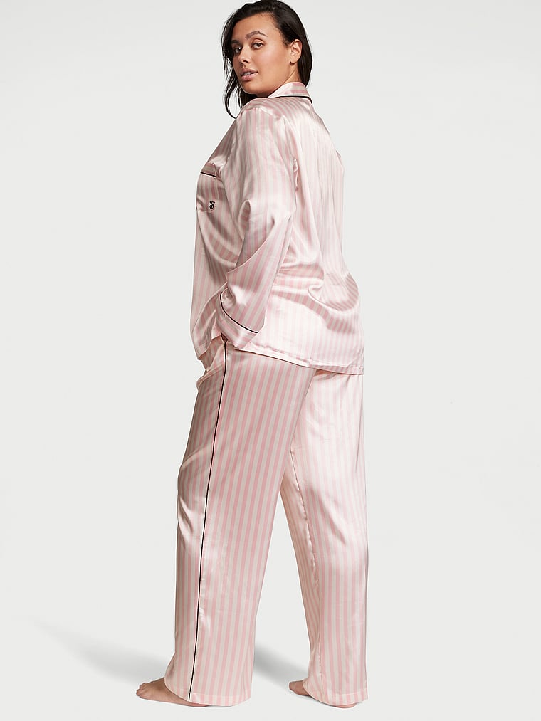Satin Long Pajama Set - & Lingerie - Victoria's