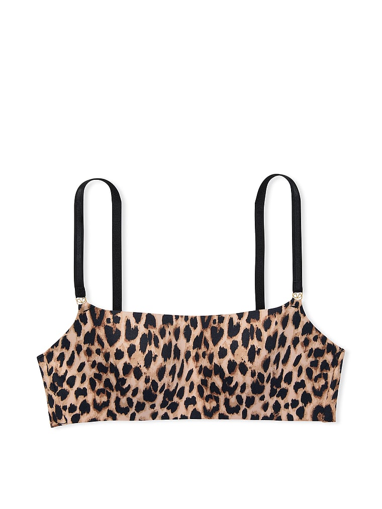 Smooth Straight-Neck Lounge Bra