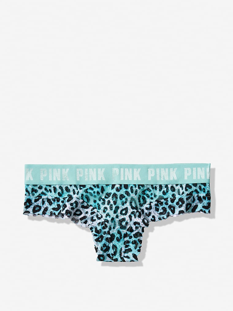 VictoriasSecret Logo Lace Cheekster. 1