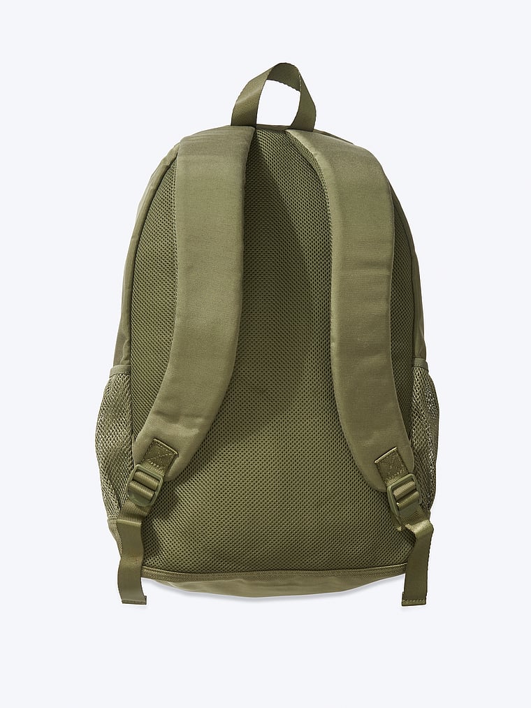 shale green pink backpack