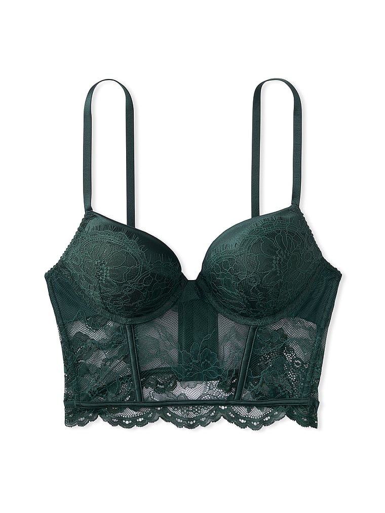 Details about   SUPER PUSH UP LACE BRA BOMBSHELL ADD TWO CUP SIZE BUNDLE 3 PIECES ILYS BRAND 