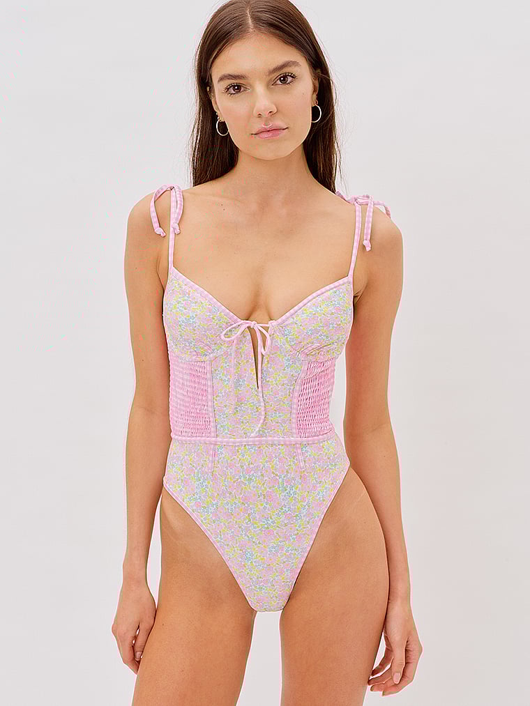 For love and lemons one piece swim Clearance