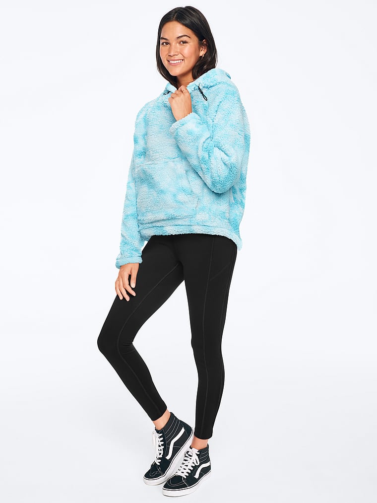 sherpa funnel neck pullover