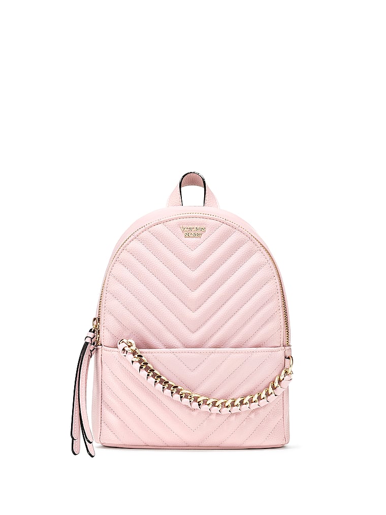 VictoriasSecret Studded V-Quilt Small City Backpack. 4 VictoriasSecret Studded V-Quilt Small City Backpack. 4