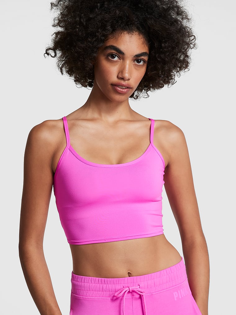 Victoria's Secret PINK - The Ultimate Strappy Sports Bra is made