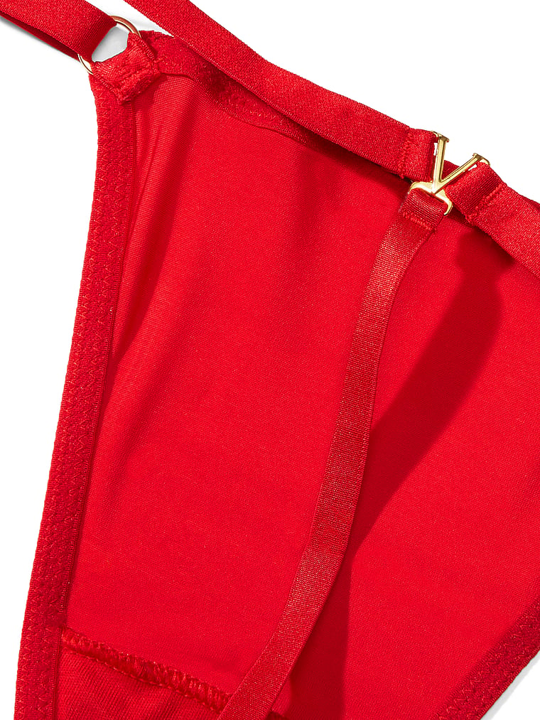Lace Adjustable V-String Panty