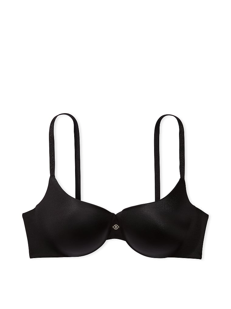 Victoria's Secret, Very Sexy So Obsessed Push-Up Balconette Bra, Black, offModelFront, 3 of 3