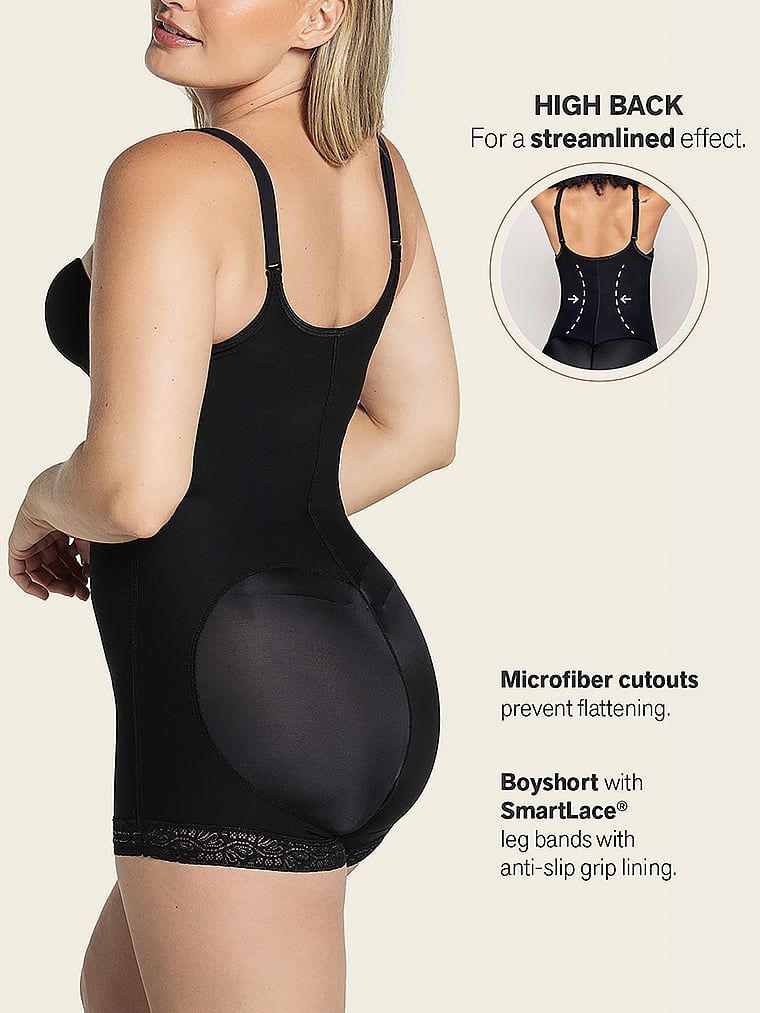 Extra-firm Compression Open Bust Body Shaper