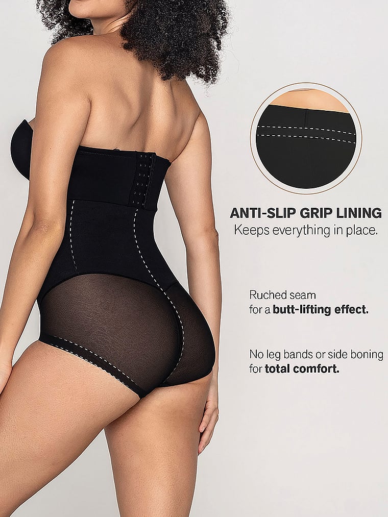 Shapewear & Fajas-Bodysuit Anti-Slip Grip Lining Silicone Band