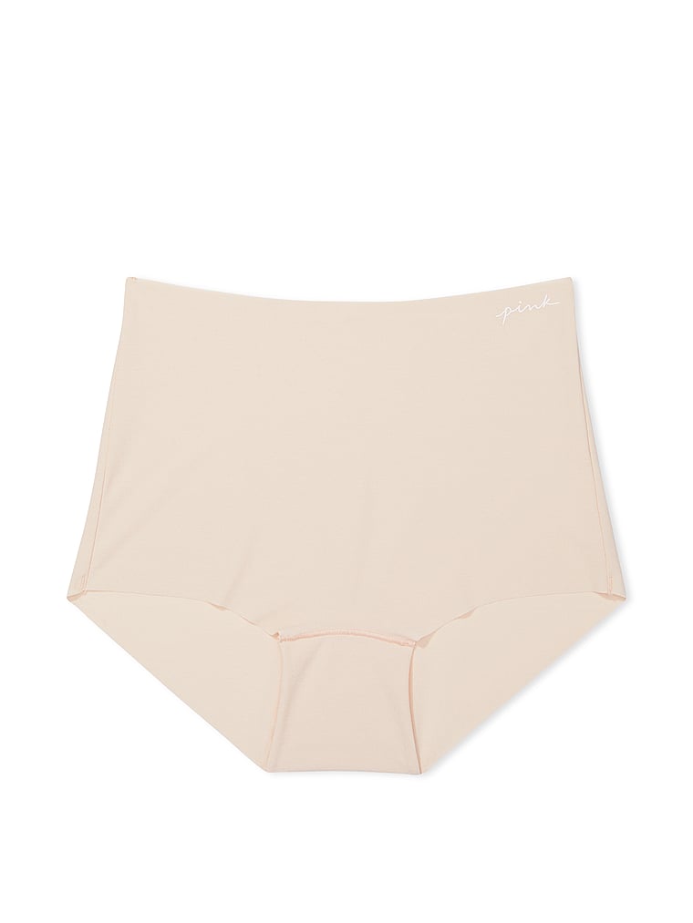 PINK No-Show Boyshort Panty, Marzipan, offModelFront, 3 of 3