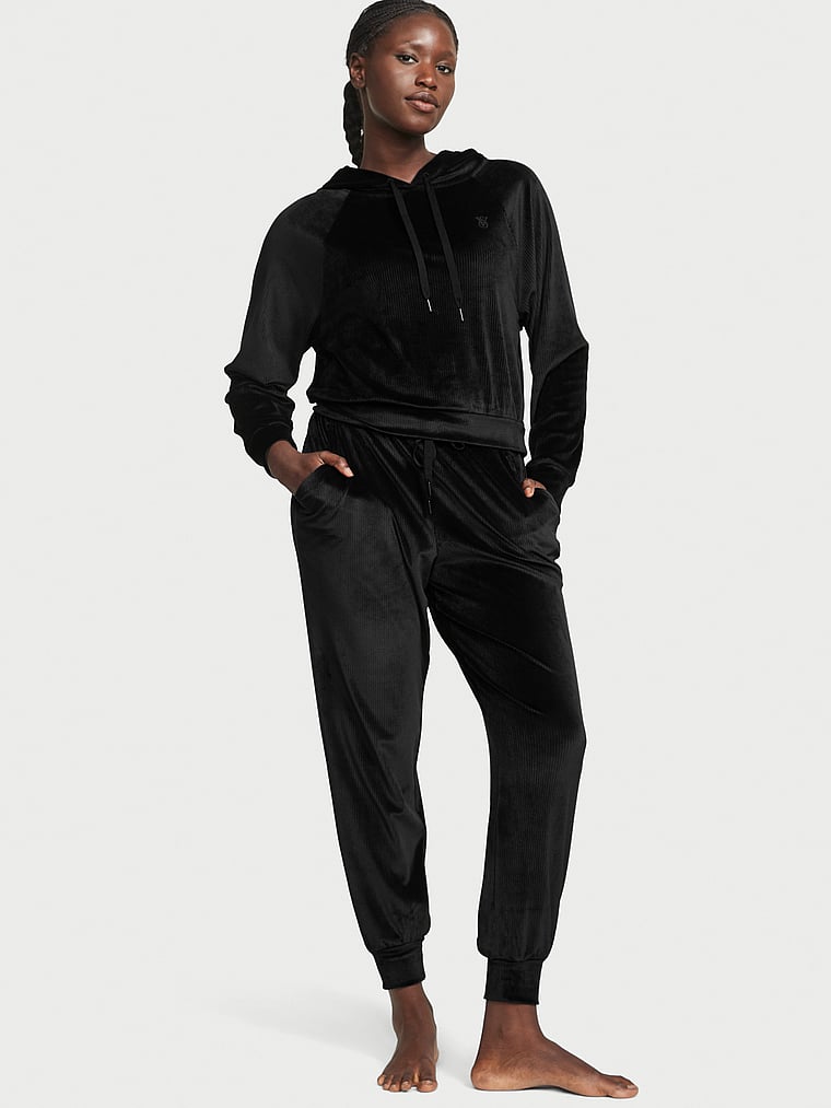 Louis Vuitton Velour Logo Jogger Pants Sz XL – Wopsters Closet