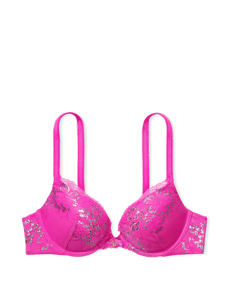 Victoria's Secret, Intimates & Sleepwear, Sexy Pink Bra Panty Set  Victorias Secret Push Up Wire Bra 34b Panty Size Small