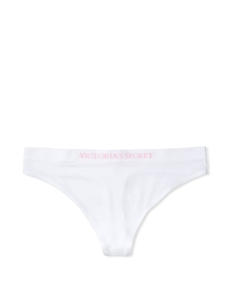 Victoria's Secret, Seamless Seamless Thong Panty, offModelFront, 1 of 1