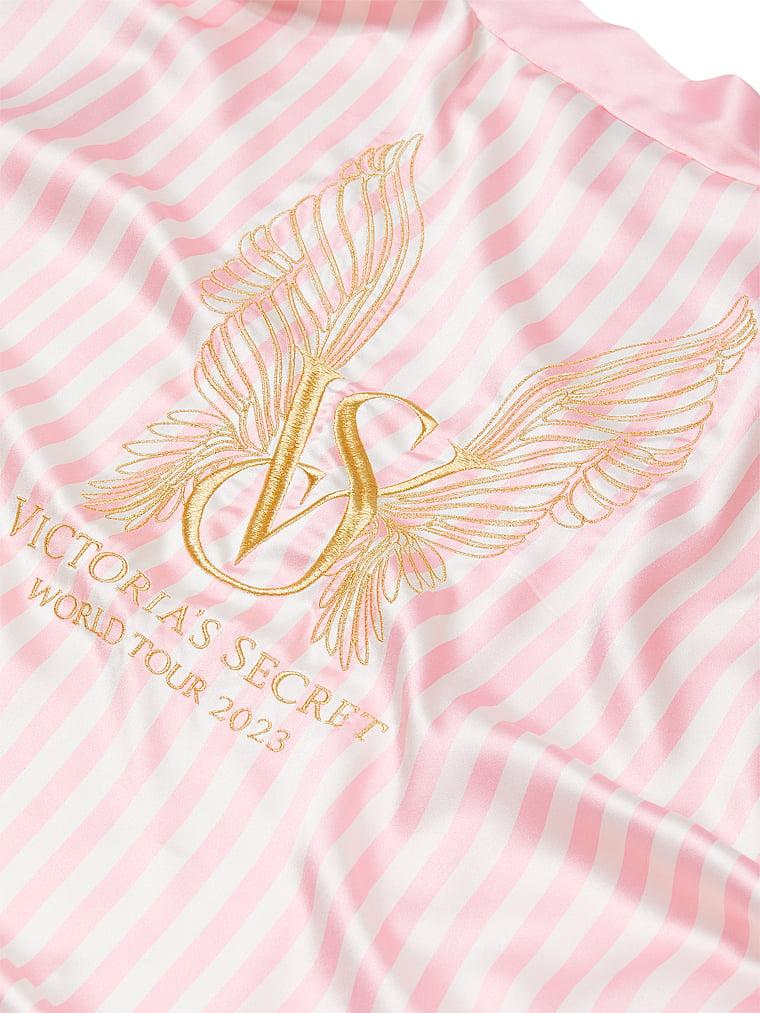 The Tour '23 Iconic Pink Stripe Robe