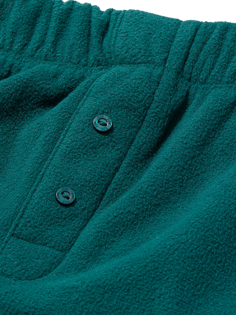 PINK Polar Fleece Short Pajama Set, detail, 4 of 4
