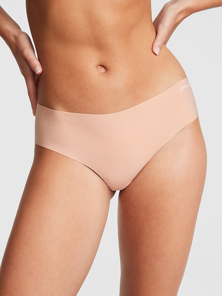 New Victoria Secret PINK No-Show Cheeksters Panty Sz M - Women's Underwear