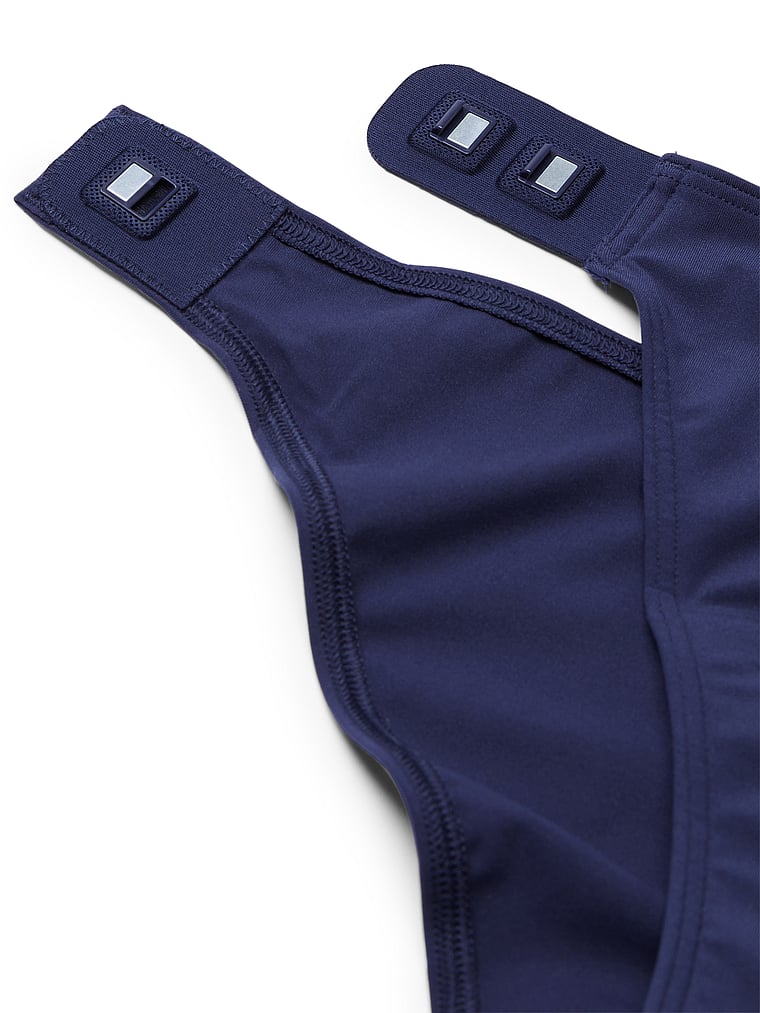 PINK Adaptive Period Bikini Panty, Midnight Navy, detail, 2 of 2