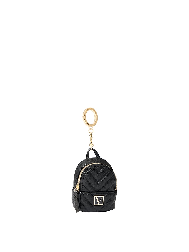 New Victoria s Secret Mini Blue Backpack Keychain