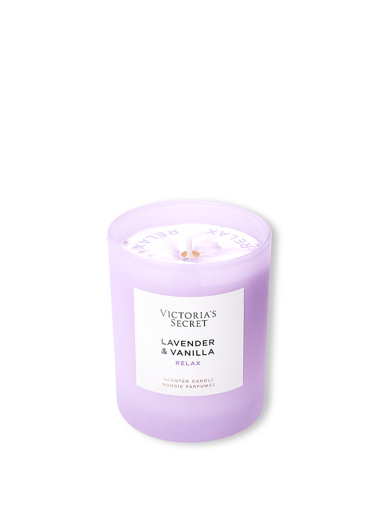 Victoria's Secret, Body Care Scented Candle, Lavender Vanilla, offModelBack, 2 of 2