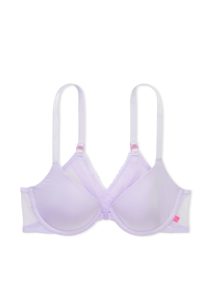 Buy Victoria's Secret Star Lilac Purple Lace Lightly Lined Demi Bra from  Next Hungary
